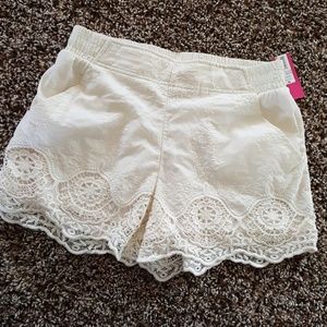 NWT Xhilaration Lace shorts